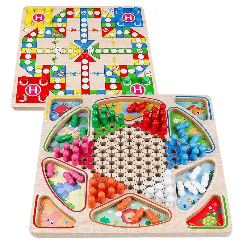 2 in 1 Double-Faced Mini Chess - огляд і ціна Board Game Catan