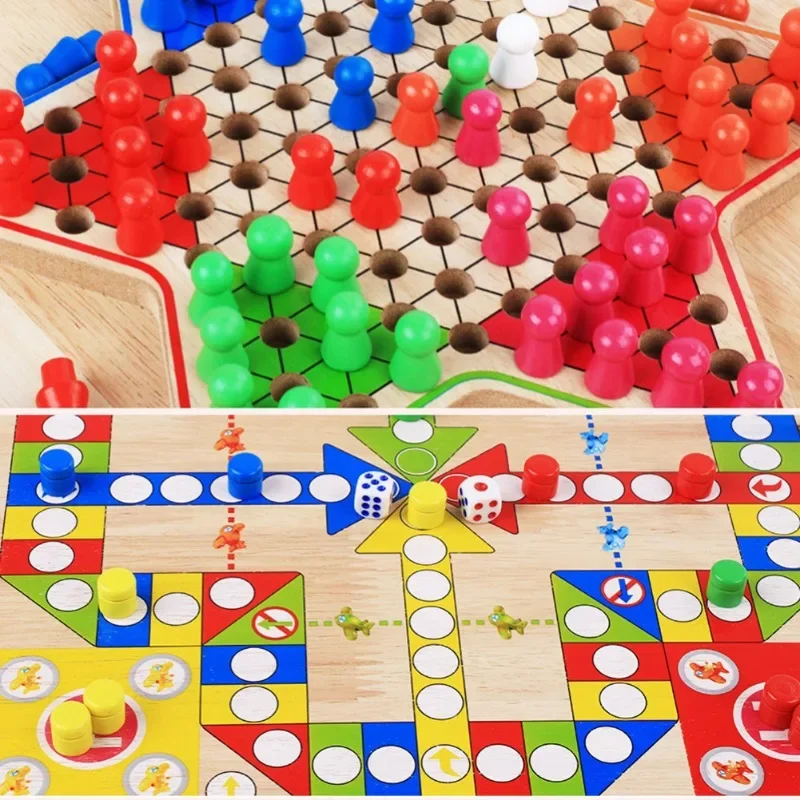 2 in 1 Double-Faced Mini Chess - огляд і ціна Board Game Catan